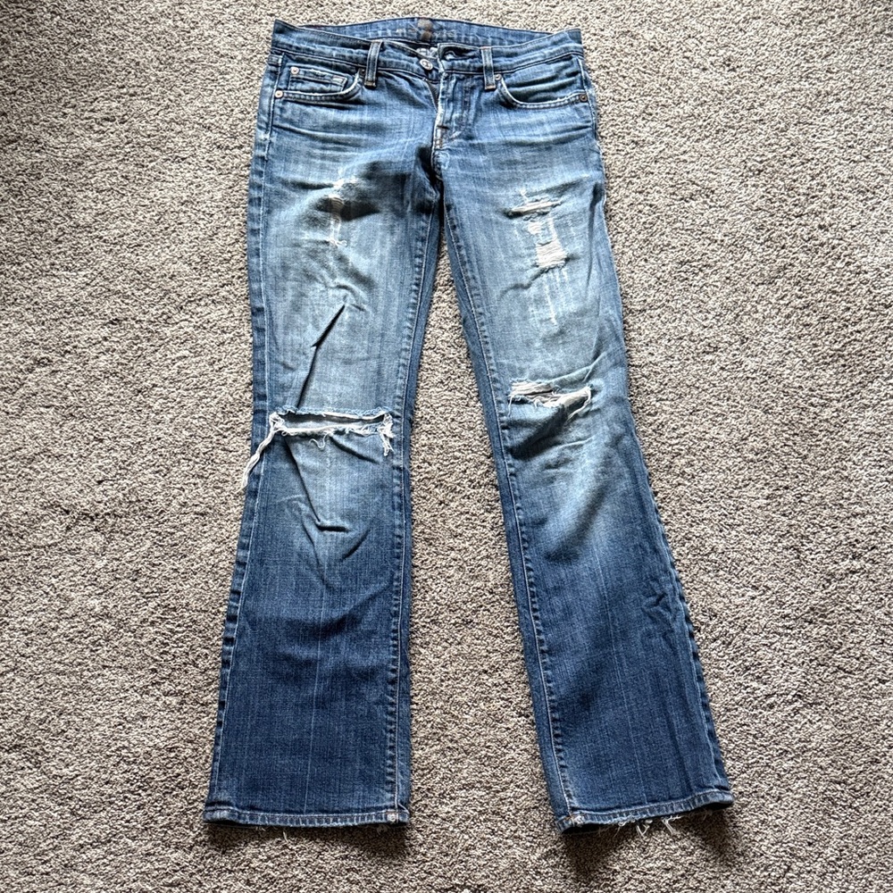 7 for all mankind jeans bootcut